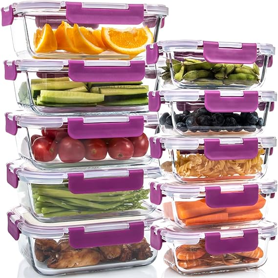 Divided Snack Box with Lid and Handle - Perfect for Candy, Fruit, and Snacks on the Go